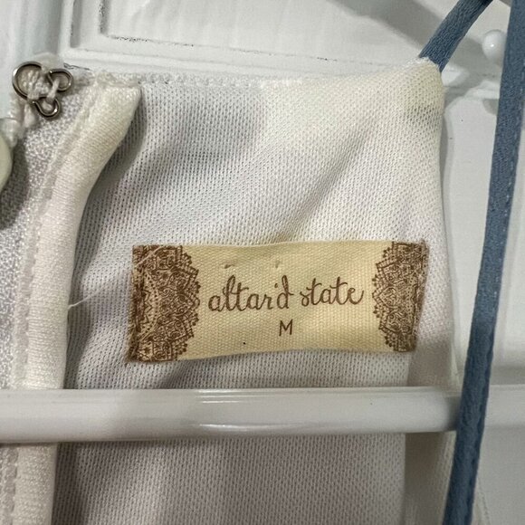 Altar'd State Blue Lace Formal Dress Size M - Picture 4 of 8